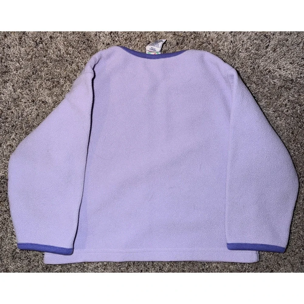 Gymboree‎ Purple Full Zip Fleece Size Small 3 Years 2001